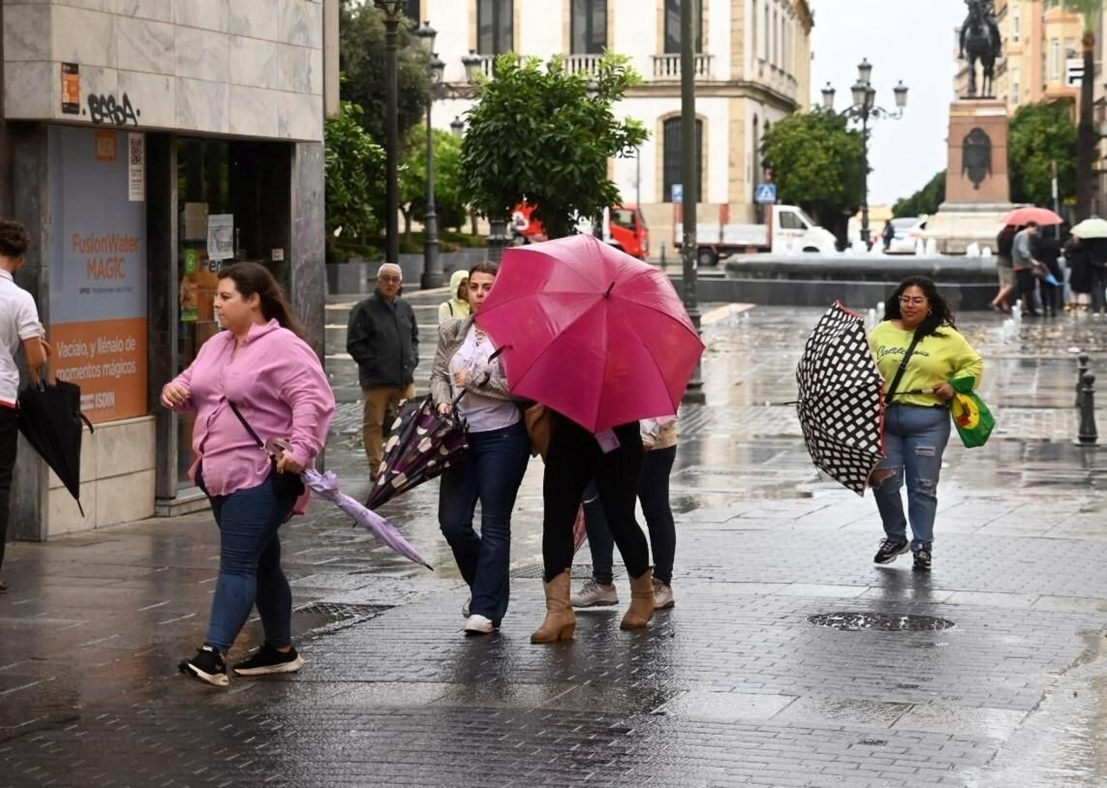 El paso de la borrasca Aline por Córdoba, en imágenes