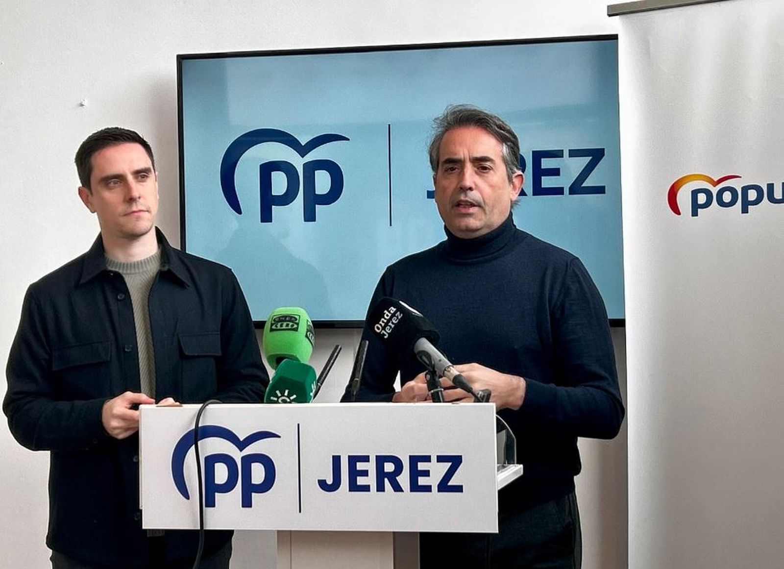 Jaime Espinar y Antonio Saldaña valoran las medidas de la Junta para los afectados de los últimos temporales.