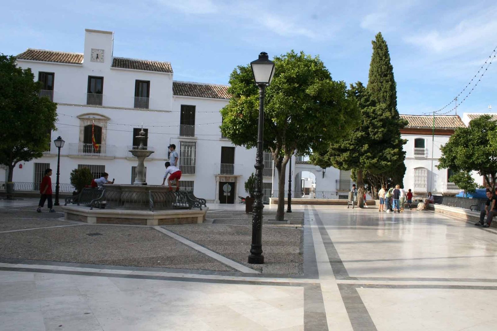 Imagen de archivo de la fachada del Ayuntamiento de Estepa.