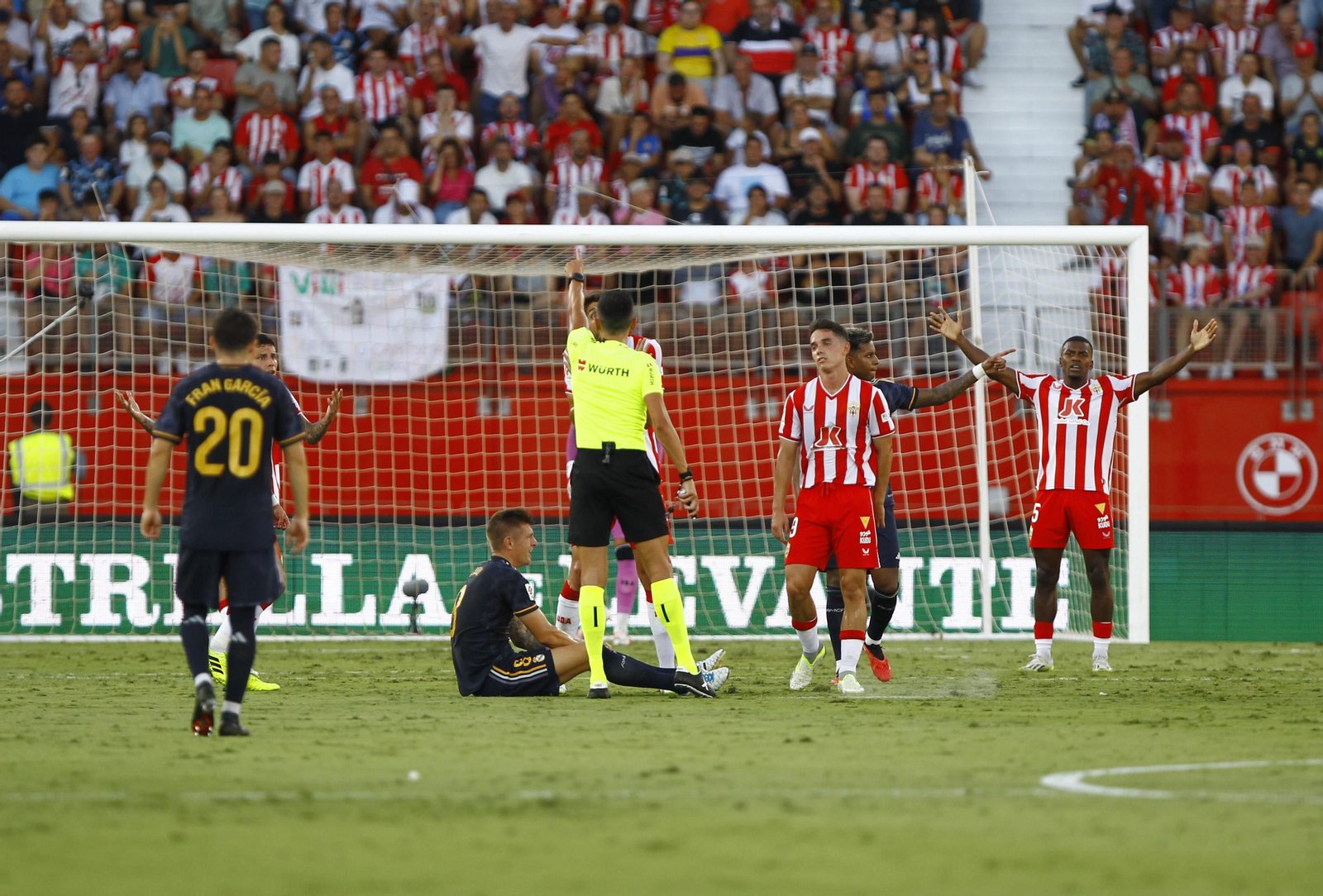 U.D. Almería-Real Madrid en imágenes