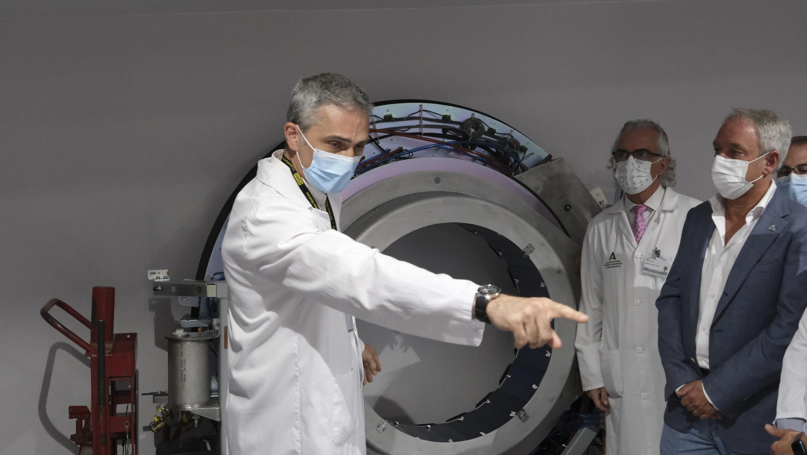 Instalación del nuevo PET-TAC en el Hospital Universitario Torrecárdenas