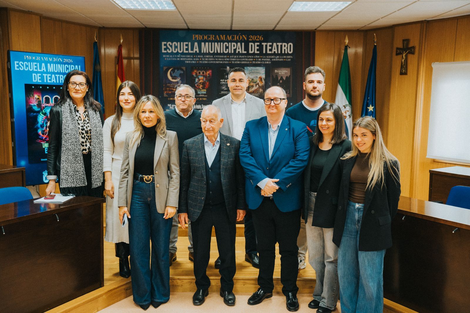 Presentación de la programación de la Escuela Municipal de Teatro de Roquetas.