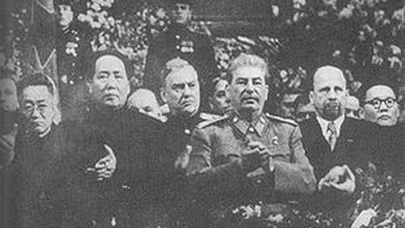 Encuentro entre Stalin y Mao.