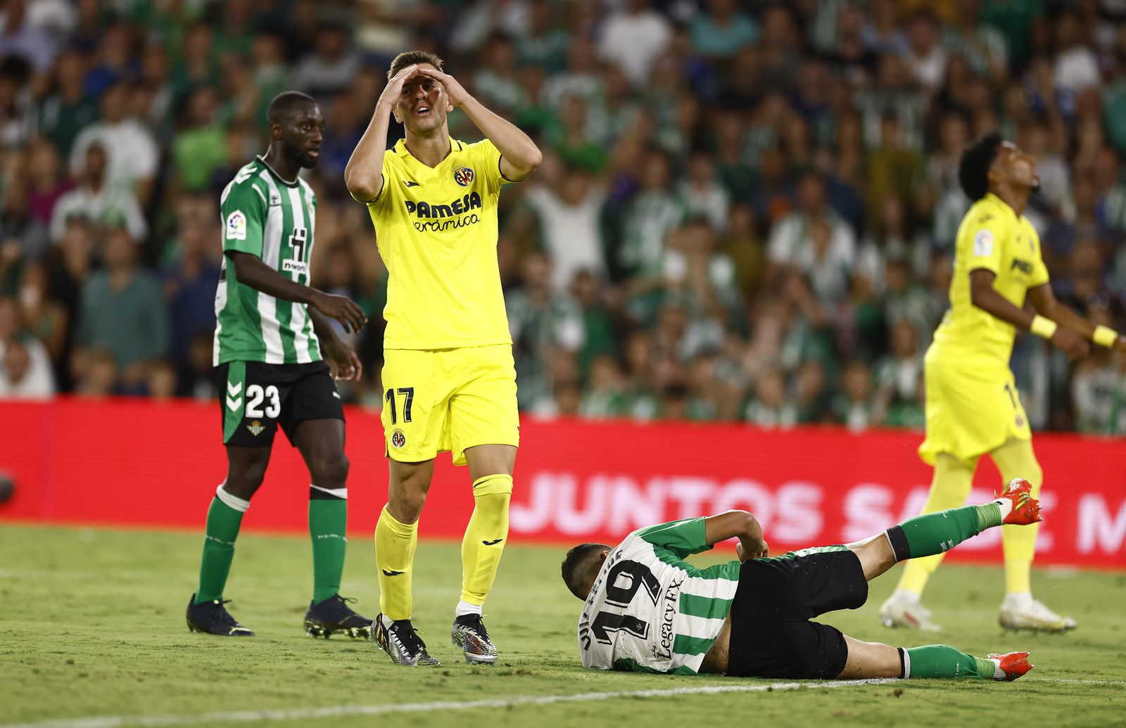 las imágenes del Betis-Villarreal