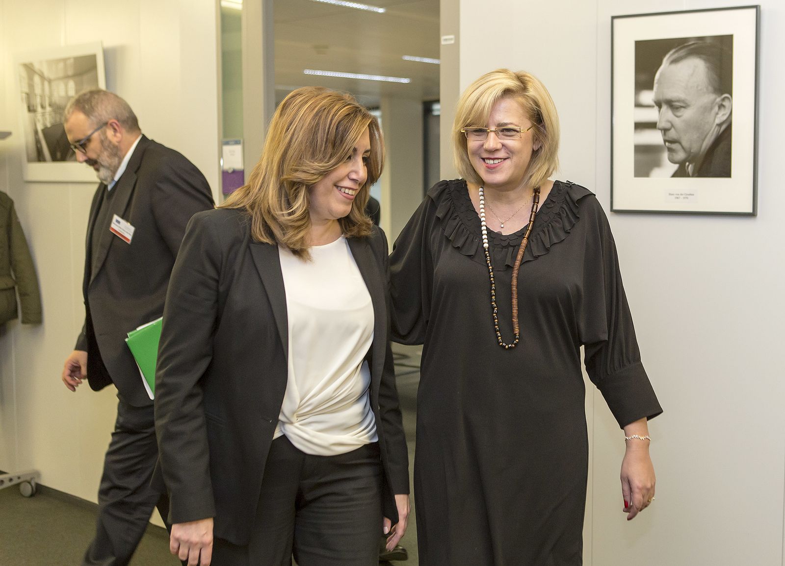 Susana Díaz en Bruselas
