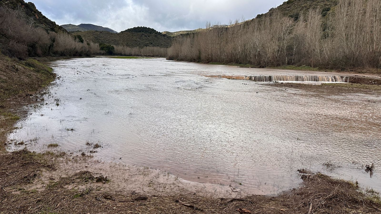 Los efectos del temporal en Diezma