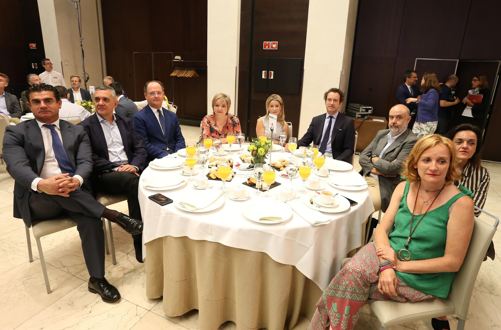 Amador Sánchez, Gabriel Dronda, Enrique Belloso, Isabel Muñoz, Rocío Mesa, Felipe Medina, José Abraham Carrascosa, María José Contreras e Isabel Contreras