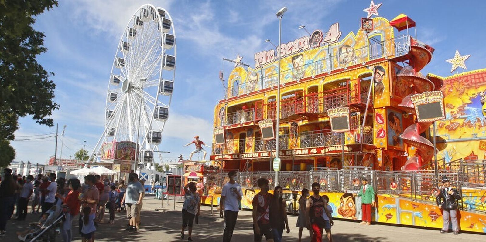 Ambiente en el Vive Park Córdoba el pasado sábado por la tarde.