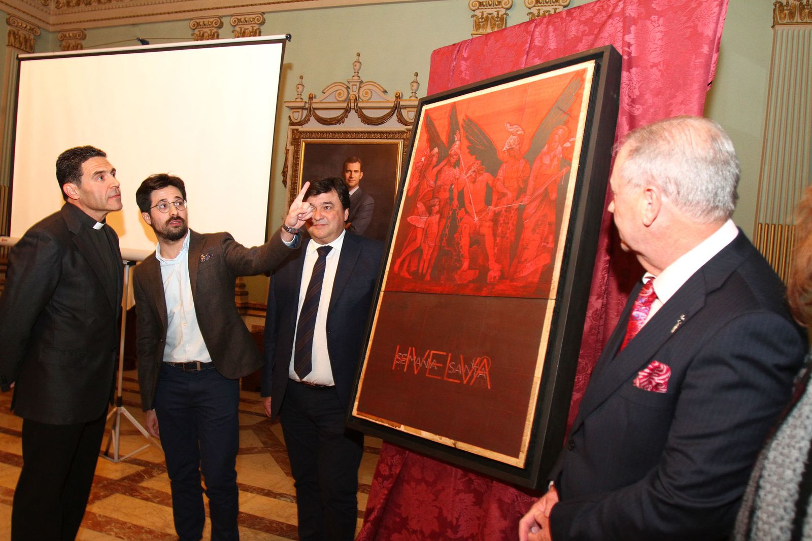 El Cristo de las Cadenas centra el cartel de la Semana Santa de Huelva de 2019