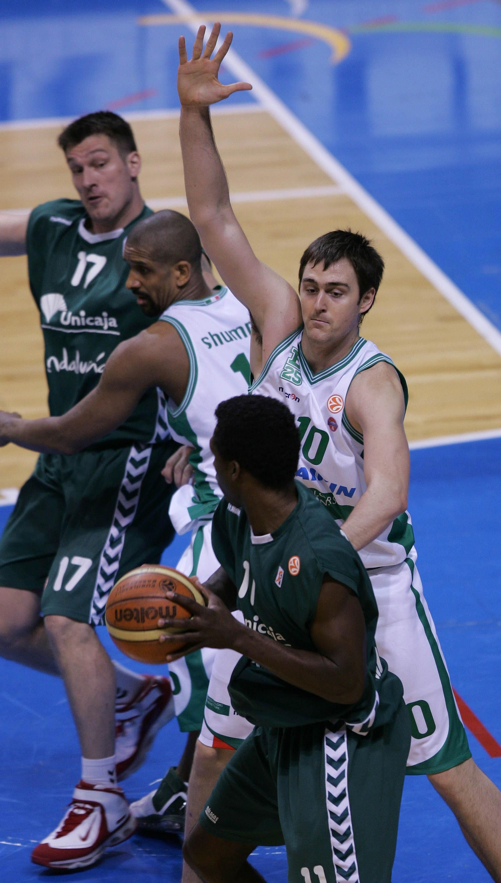 La carrera de Flo Pietrus en el Unicaja, en fotos
