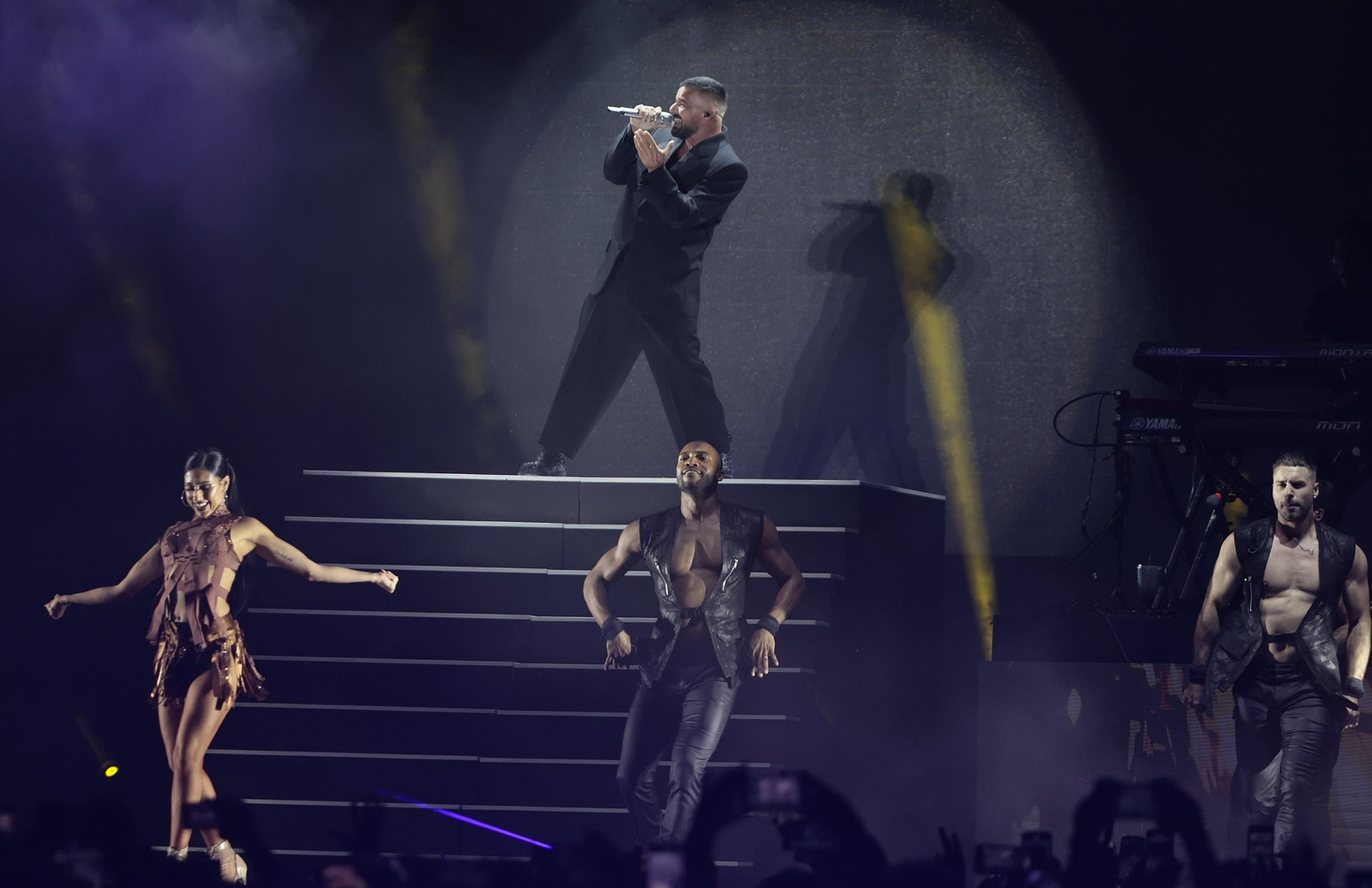 Las imágenes del concierto de Ricky Martin