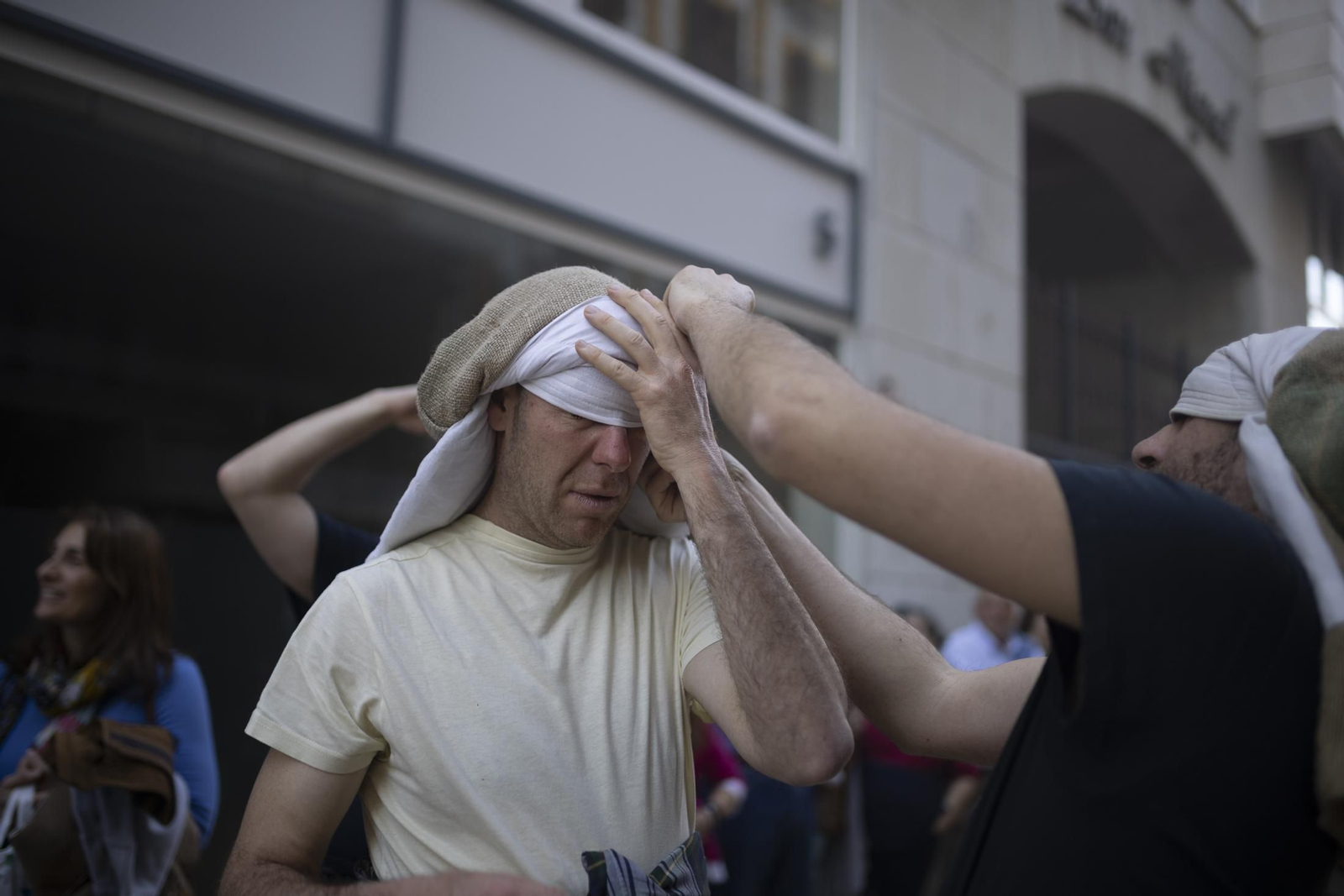 Miércoles Santo: Hermandad de la Santa Cruz de Huelva, en imágenes