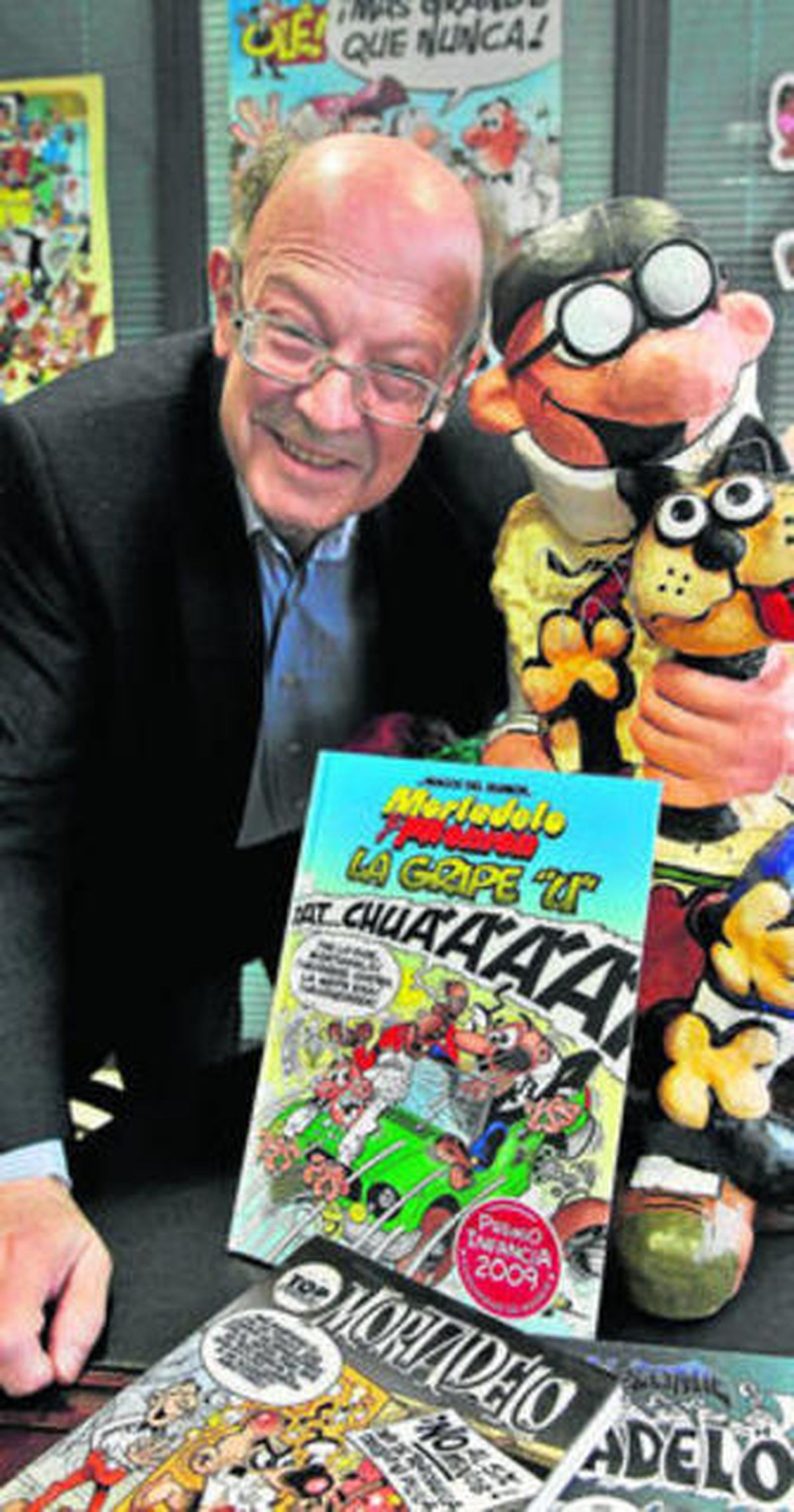 Francisco Ibáñez cumple años al pie del cañón.