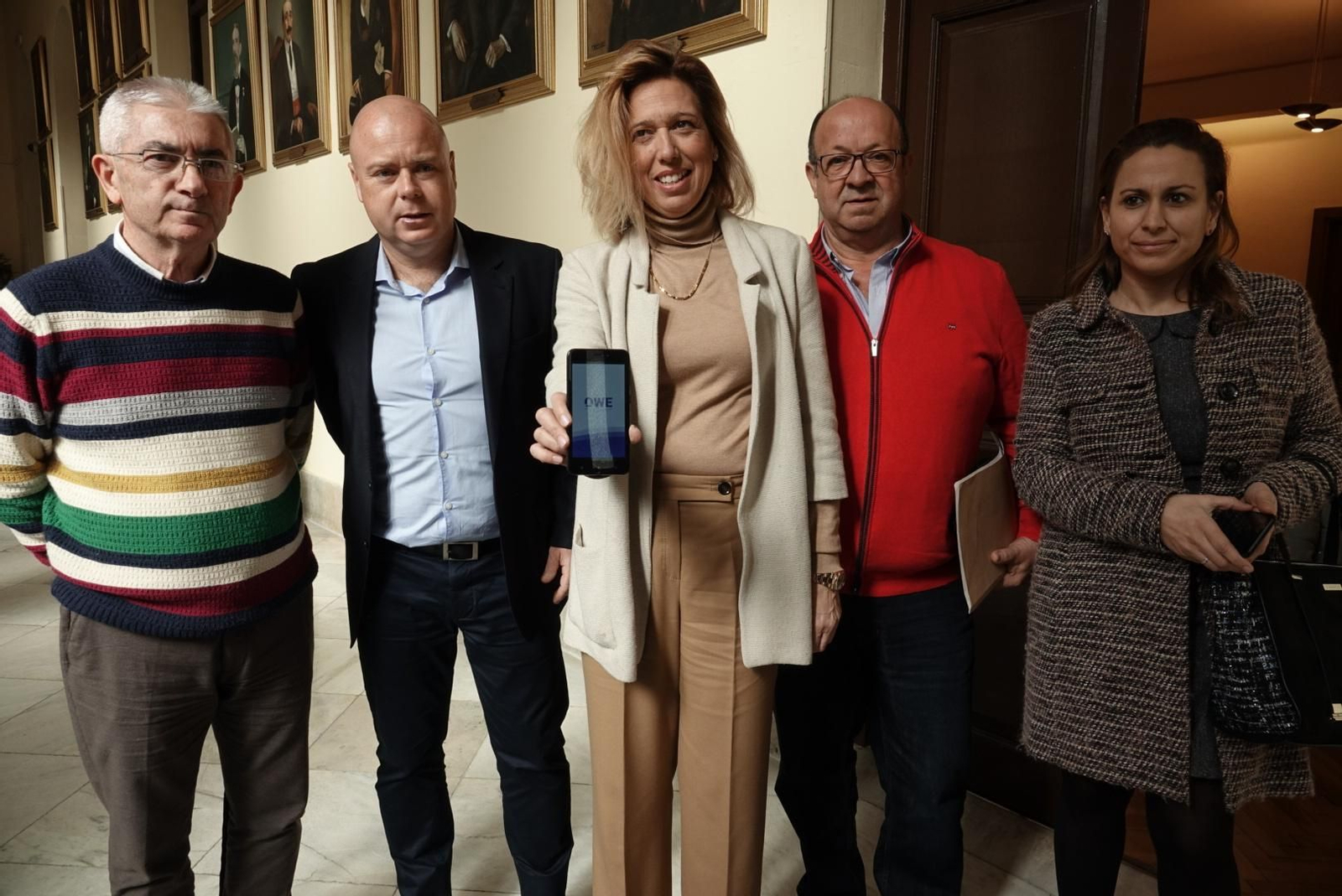 La presentación esta mañana de la aplicación