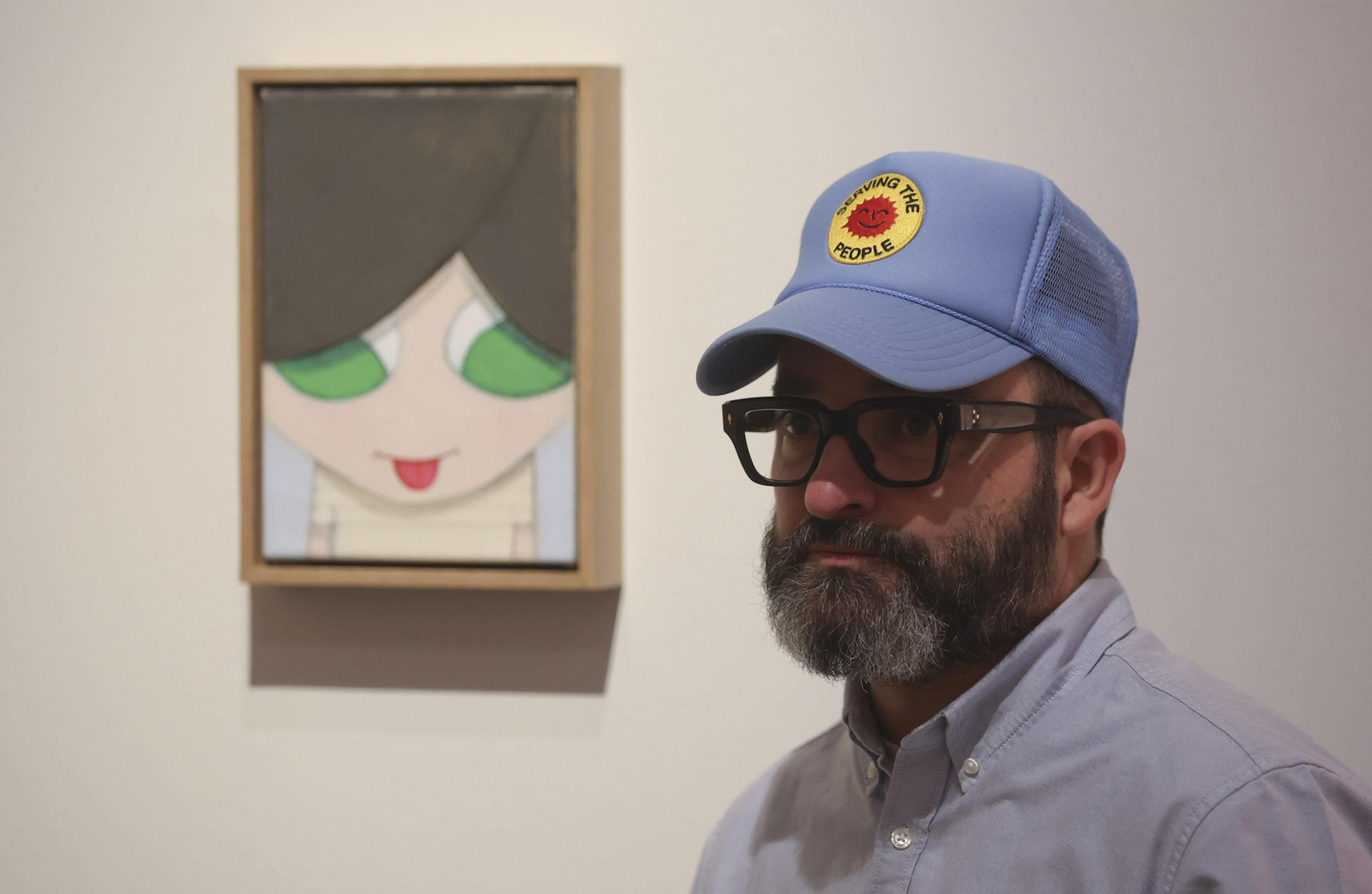 Las fotos de la exposición de Javier Calleja en Málaga y su gato Günter