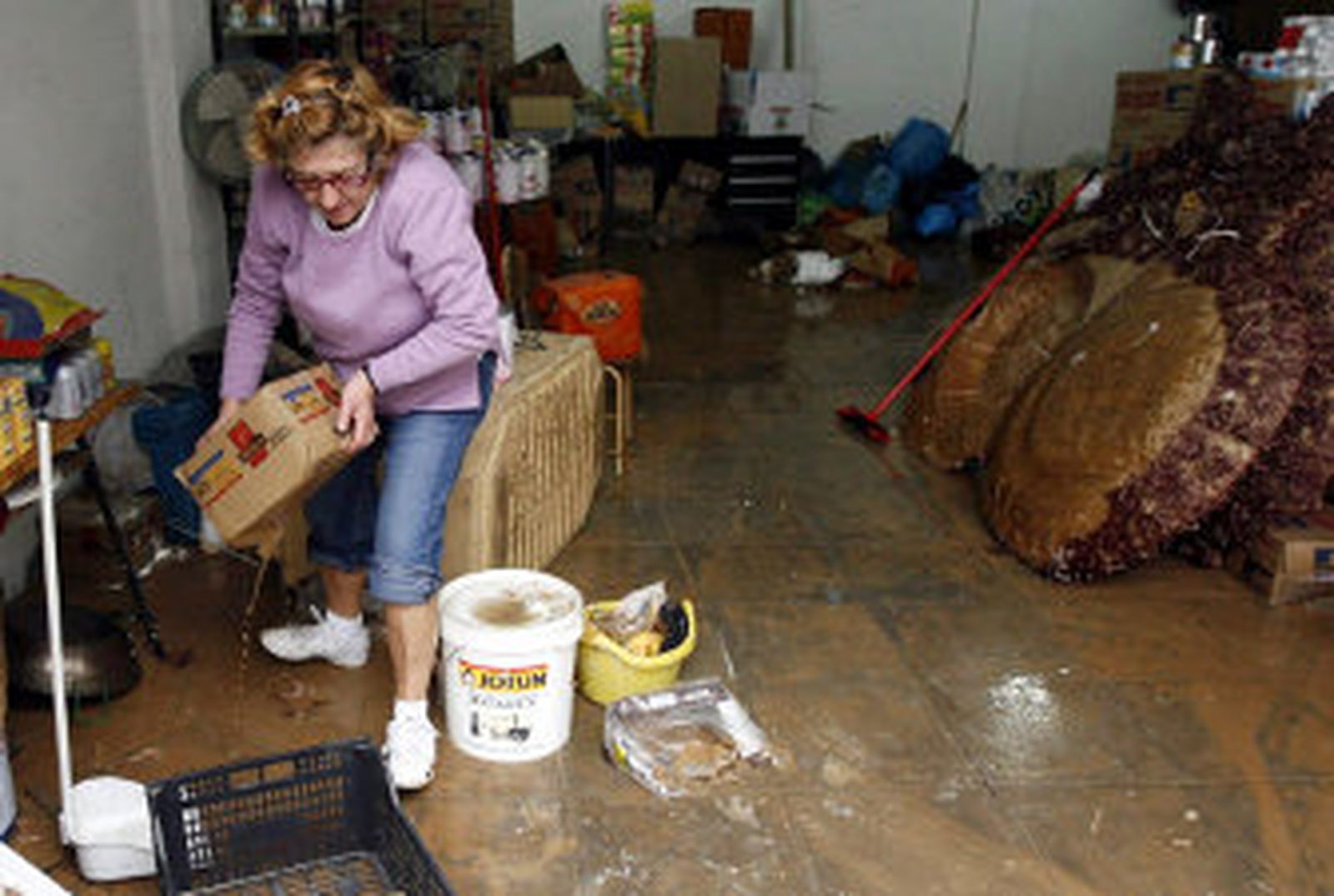 Las lluvias vuelven a inundar el Pocito y provocan más de 50 salidas de los bomberos