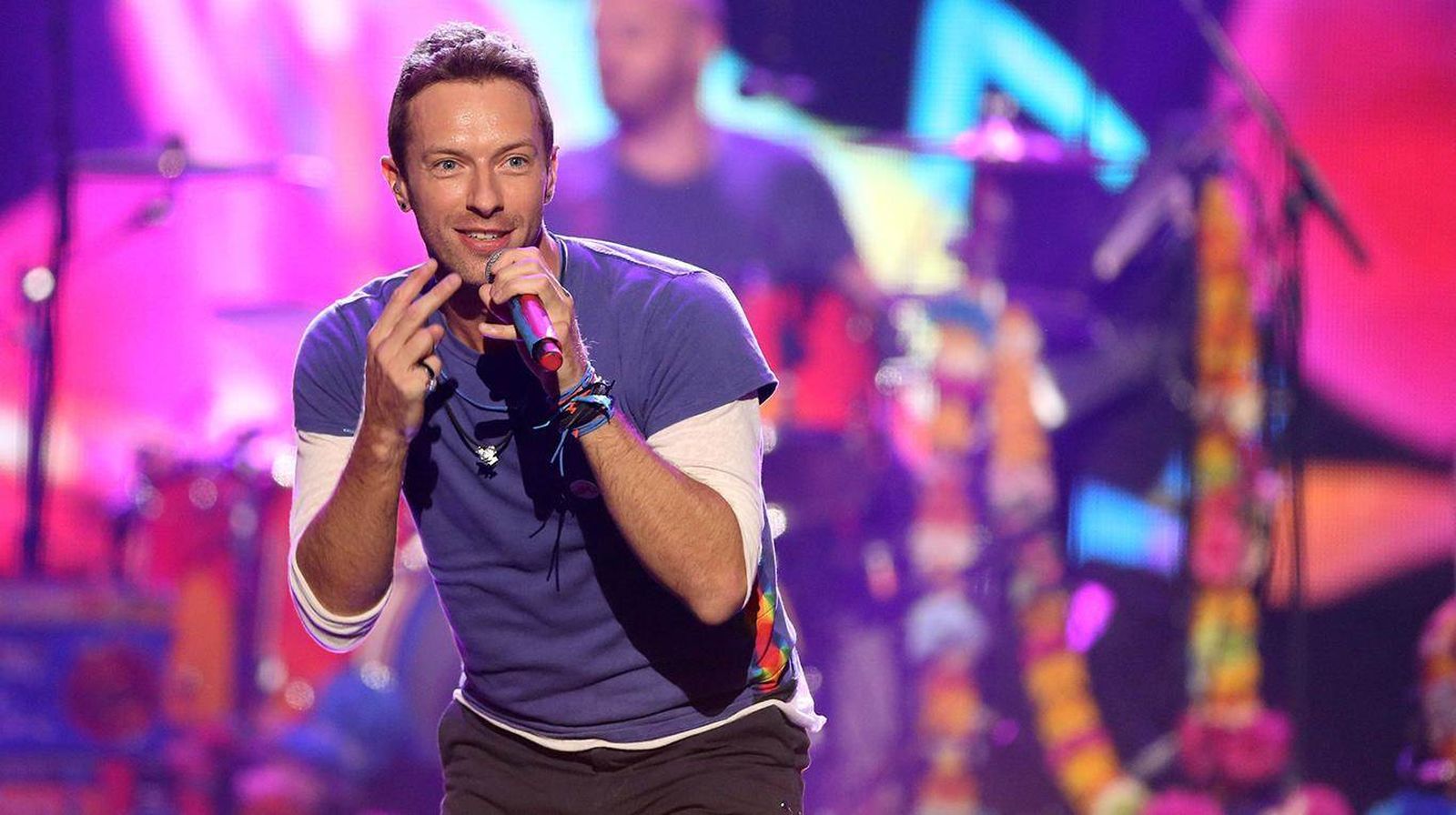 Chris Martin, vocalista de Coldplay.