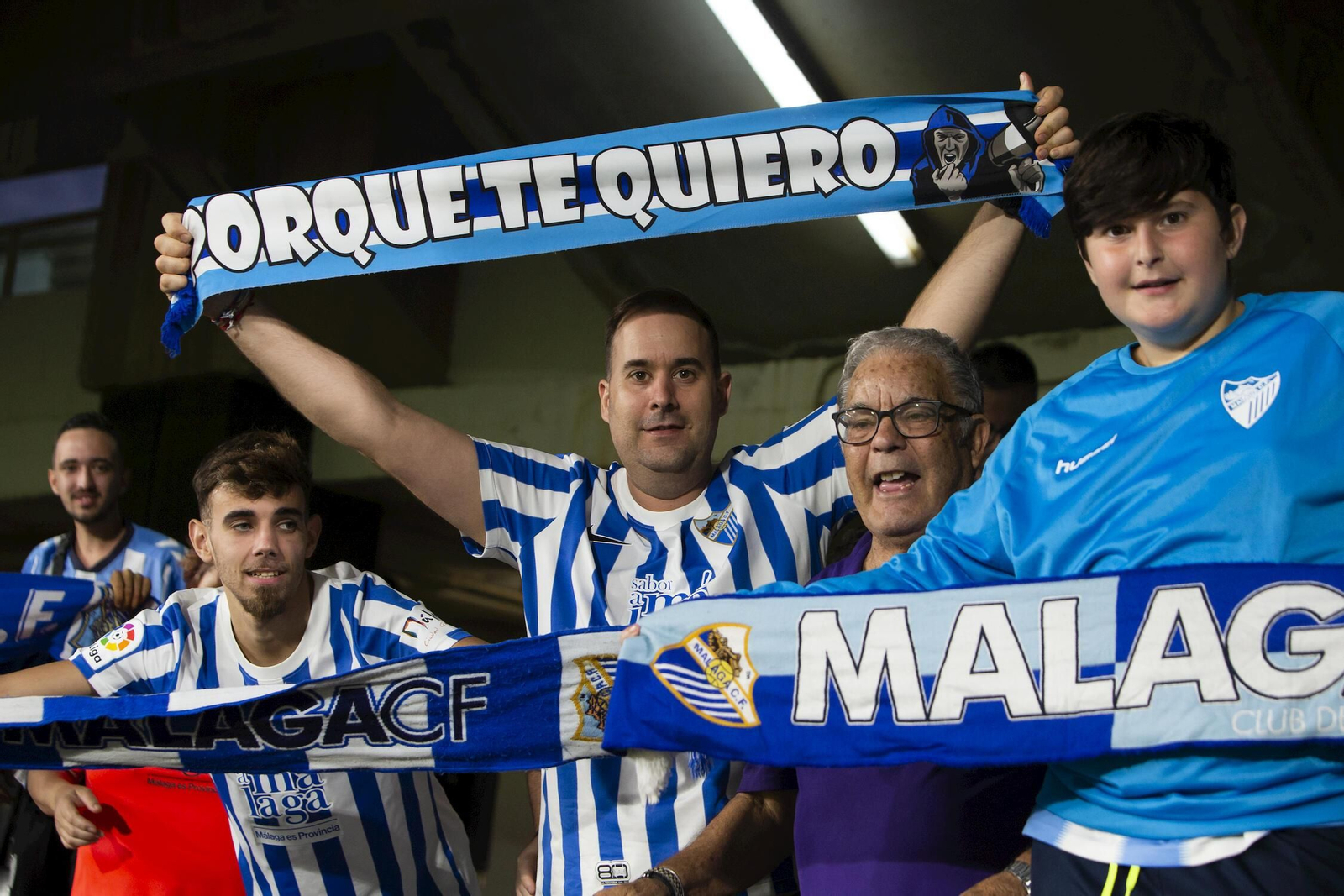 Las fotos del Cartagena-Málaga CF