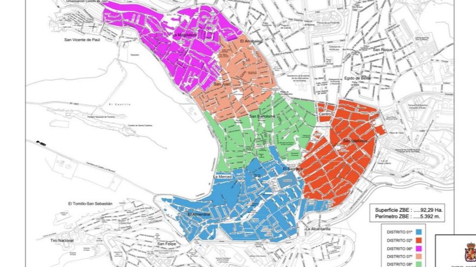 Propuesta de Zona de Bajas Emisiones.