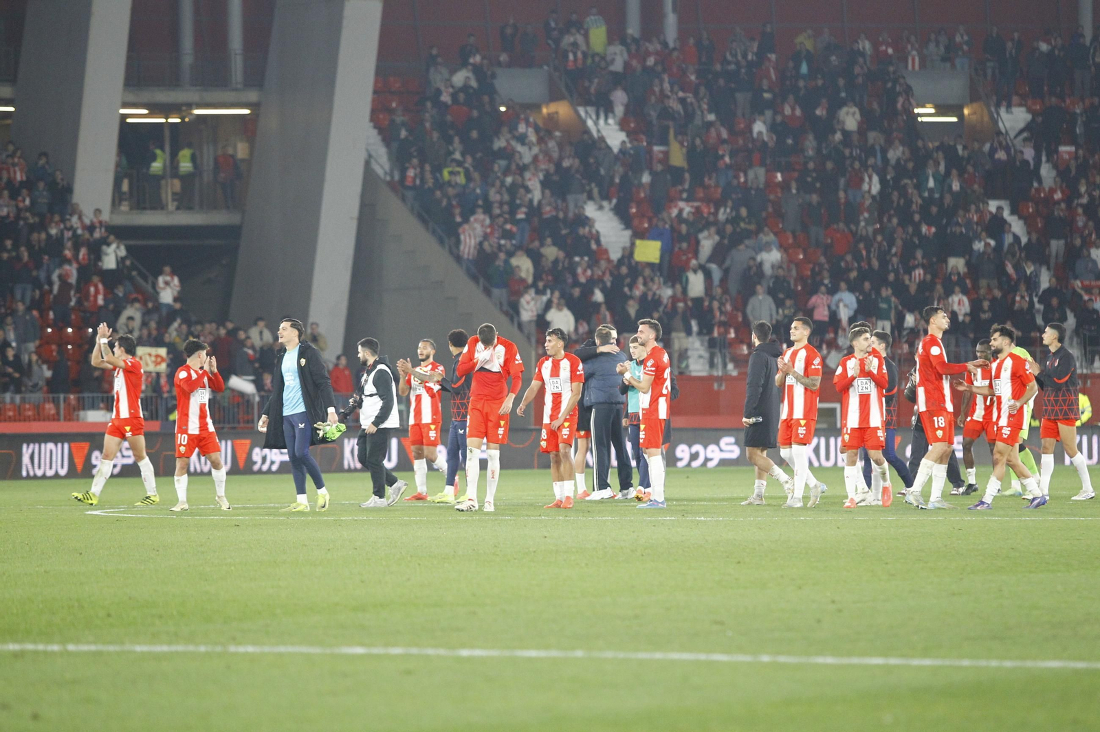 La U.D. Almería destroza al Sevilla C.F. en la Copa del Rey
