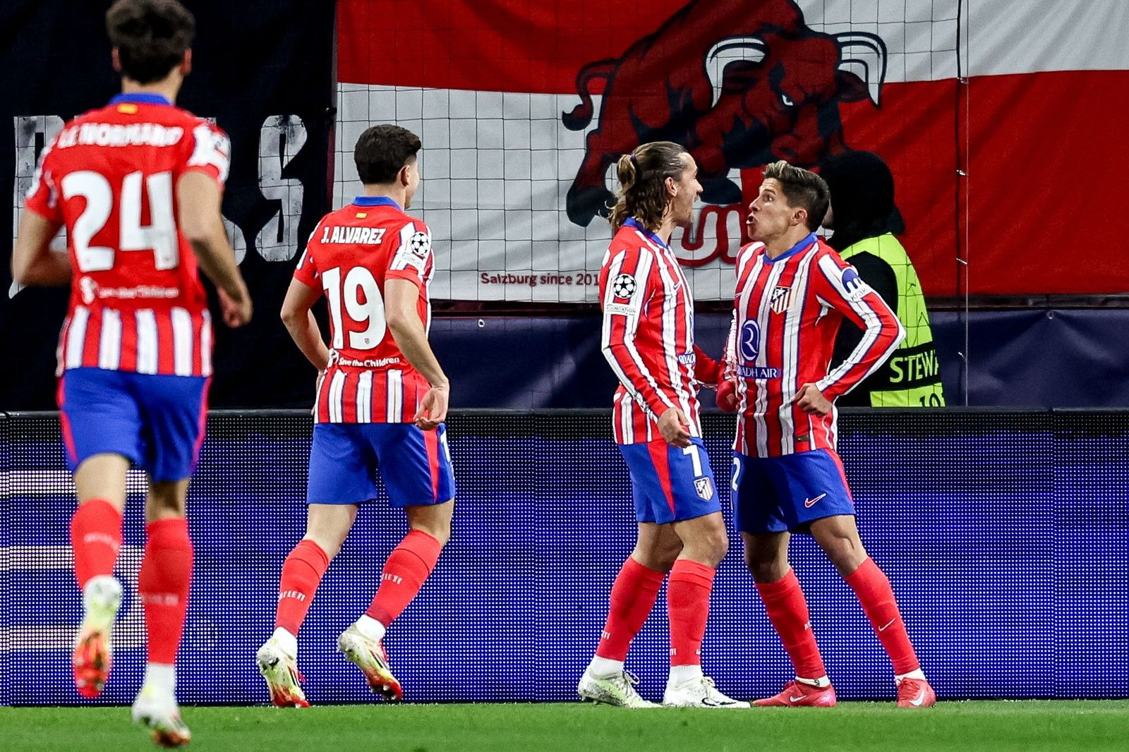 Las fotos del Salzburgo - Atlético de Madrid