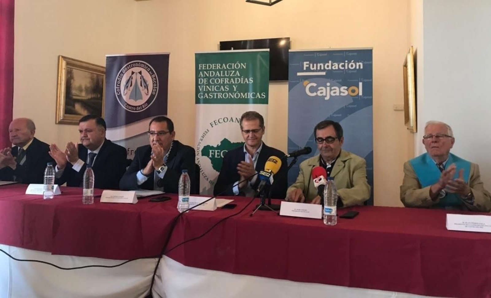 Un momento de la inauguración de la cita.