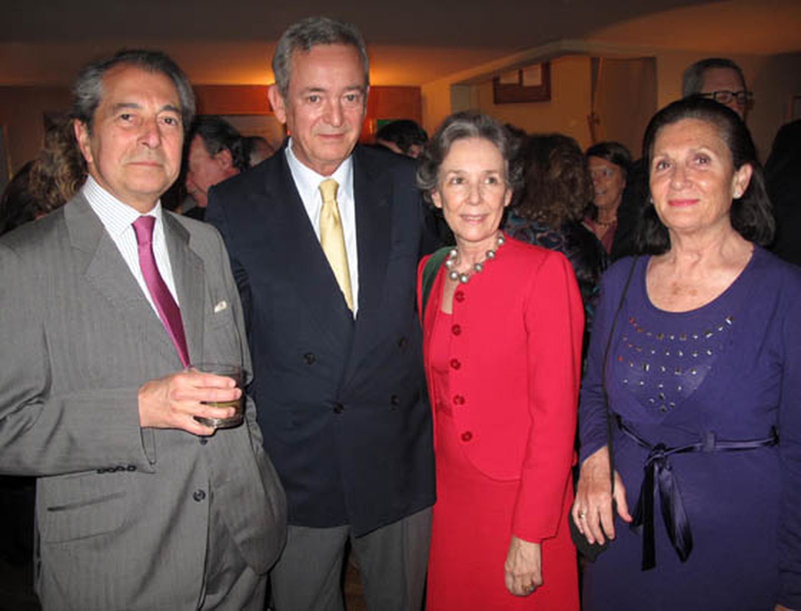 Vicente Lleo, Fernando García-Valdecasas, Dolores Solís y Lucía de la Hera.

Foto: Victoria Ramírez