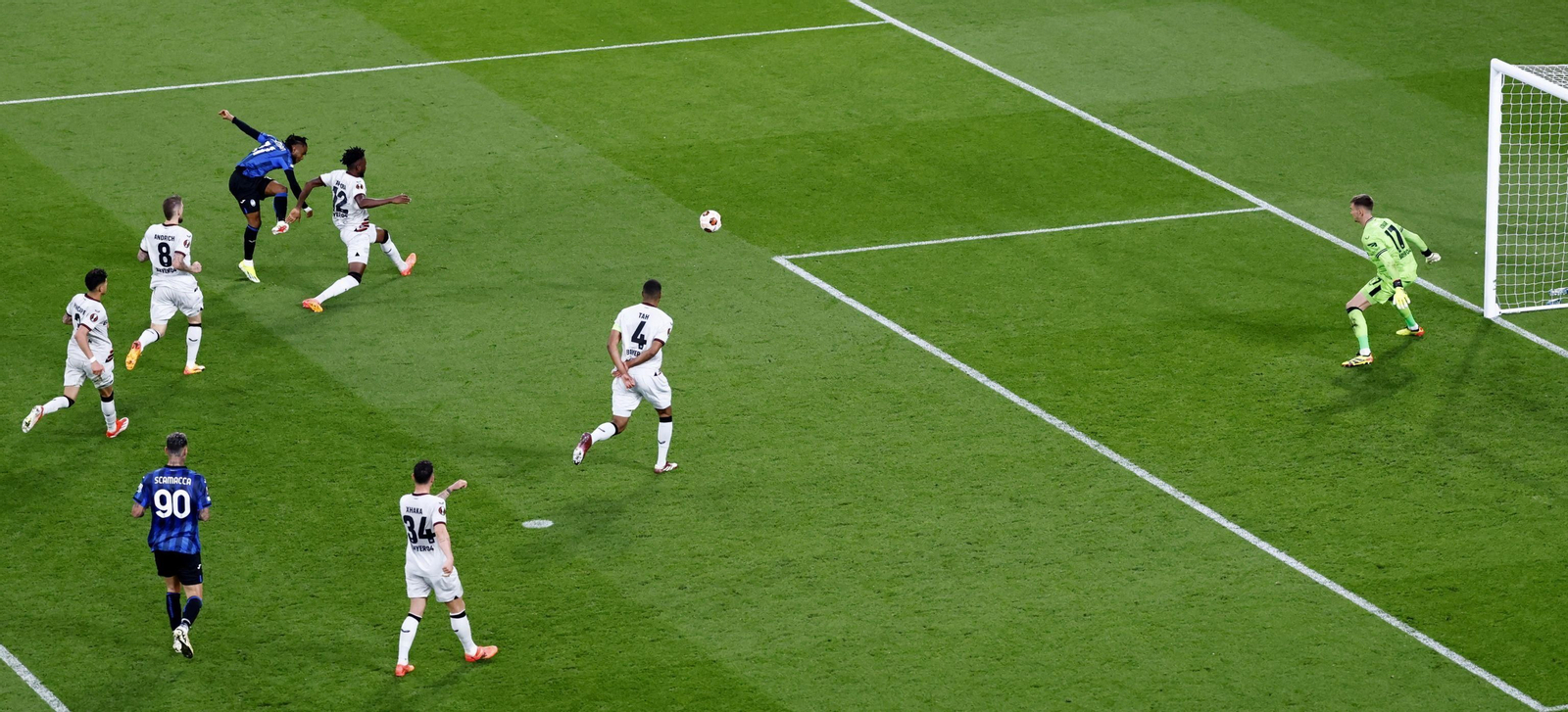 Las mejores fotos del título de la Atalanta en la Liga Europa