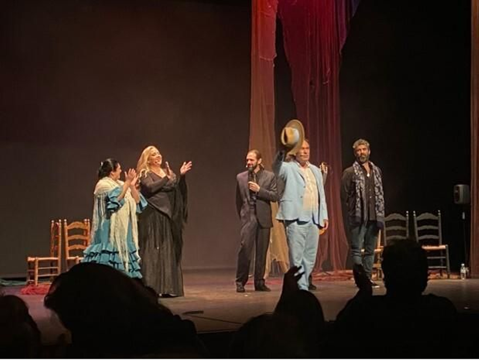 Una imagen del espectáculo dedicado a Rafael Alberti.