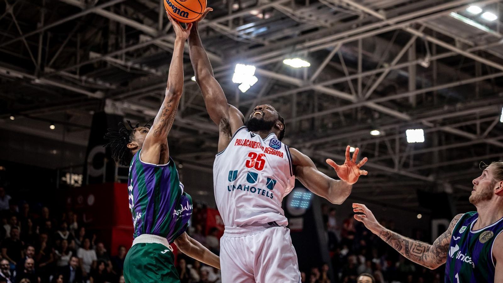 El Reggiana-Unicaja, en fotos