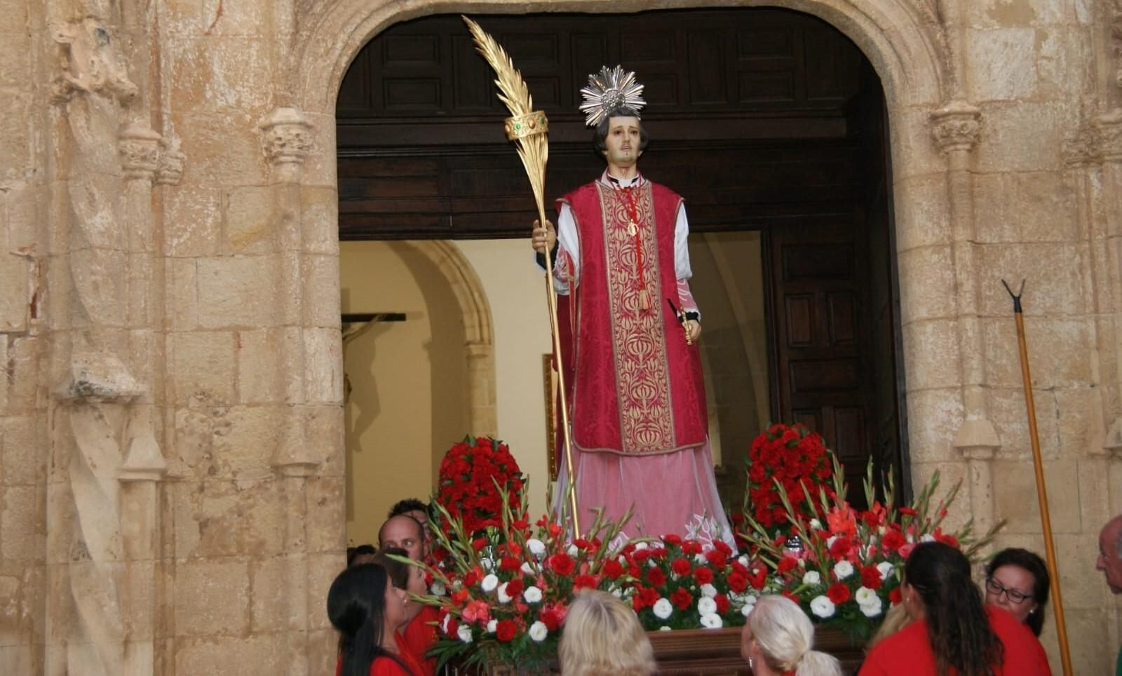 El patrón de Hornachuelos, san Abundio. El patrón de Hornachuelos, san Abundio.