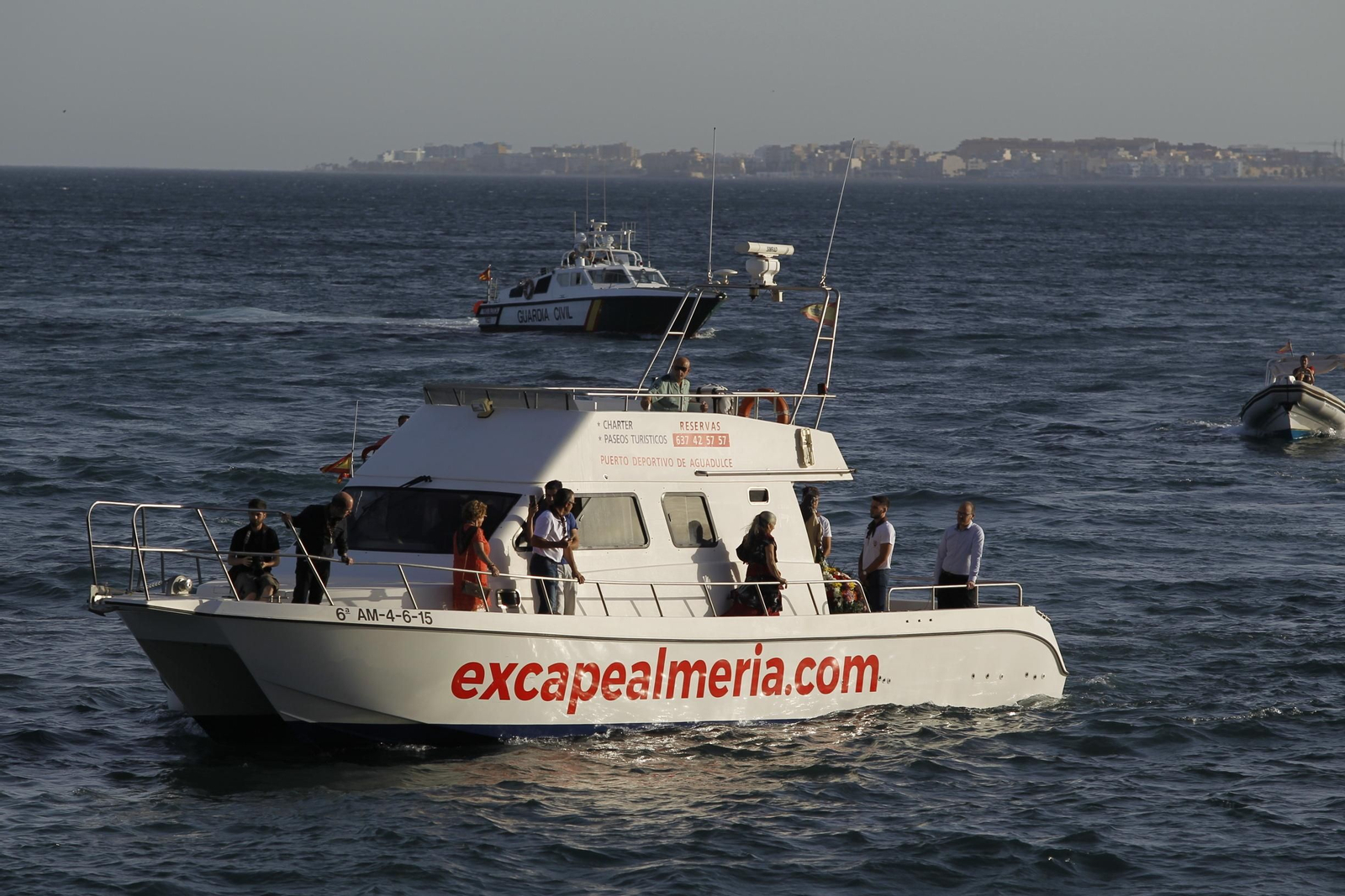 Las imágenes de la procesión de la Virgen del Carmen en Aguadulce