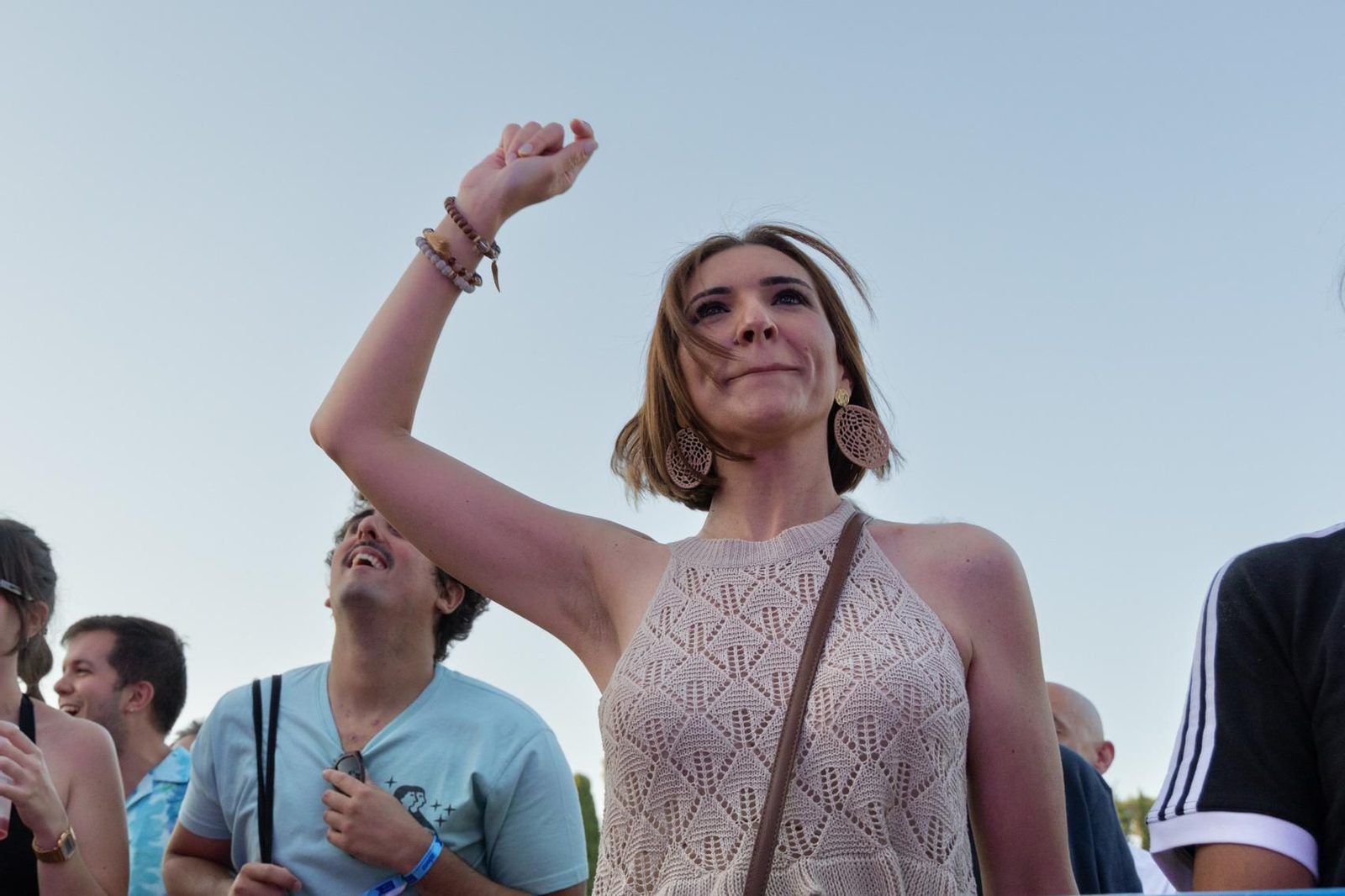 Así disfrutó el público en el festival Vértigo de Martos