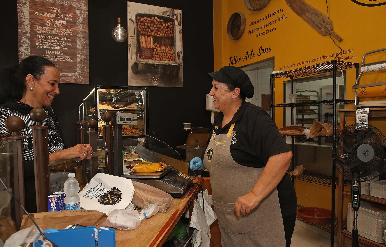 La panadería 'Canela y Trigo' de Algeciras, en imágenes