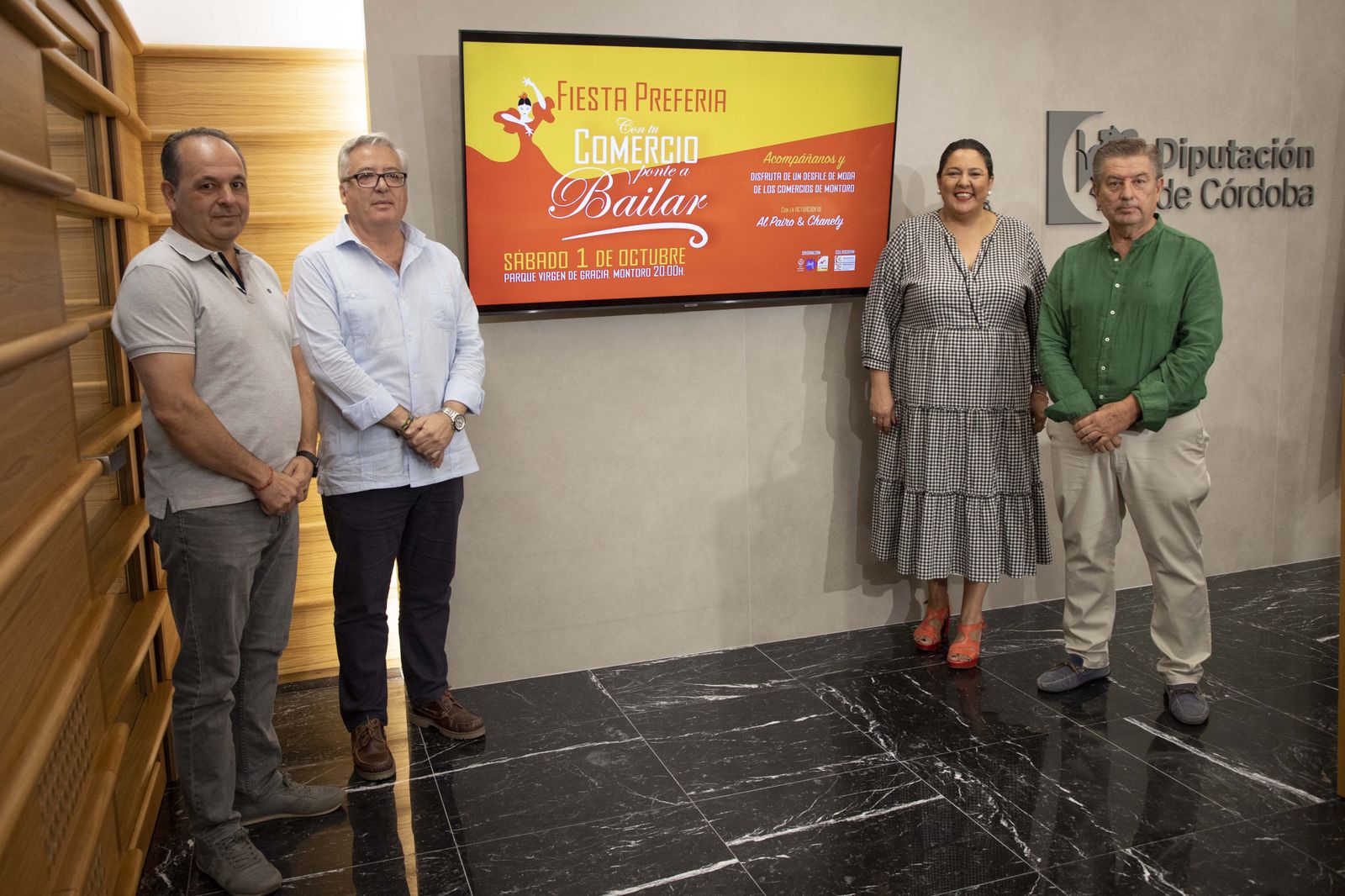 Presentación de la fiesta preferia del comercio local de Montoro.