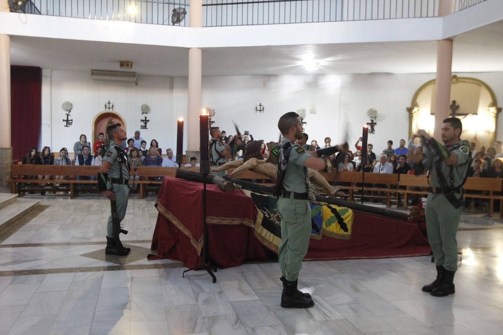 Custodia del Cristo de la Buena Muerte de La Legión. Semana Santa 2019. El Parador