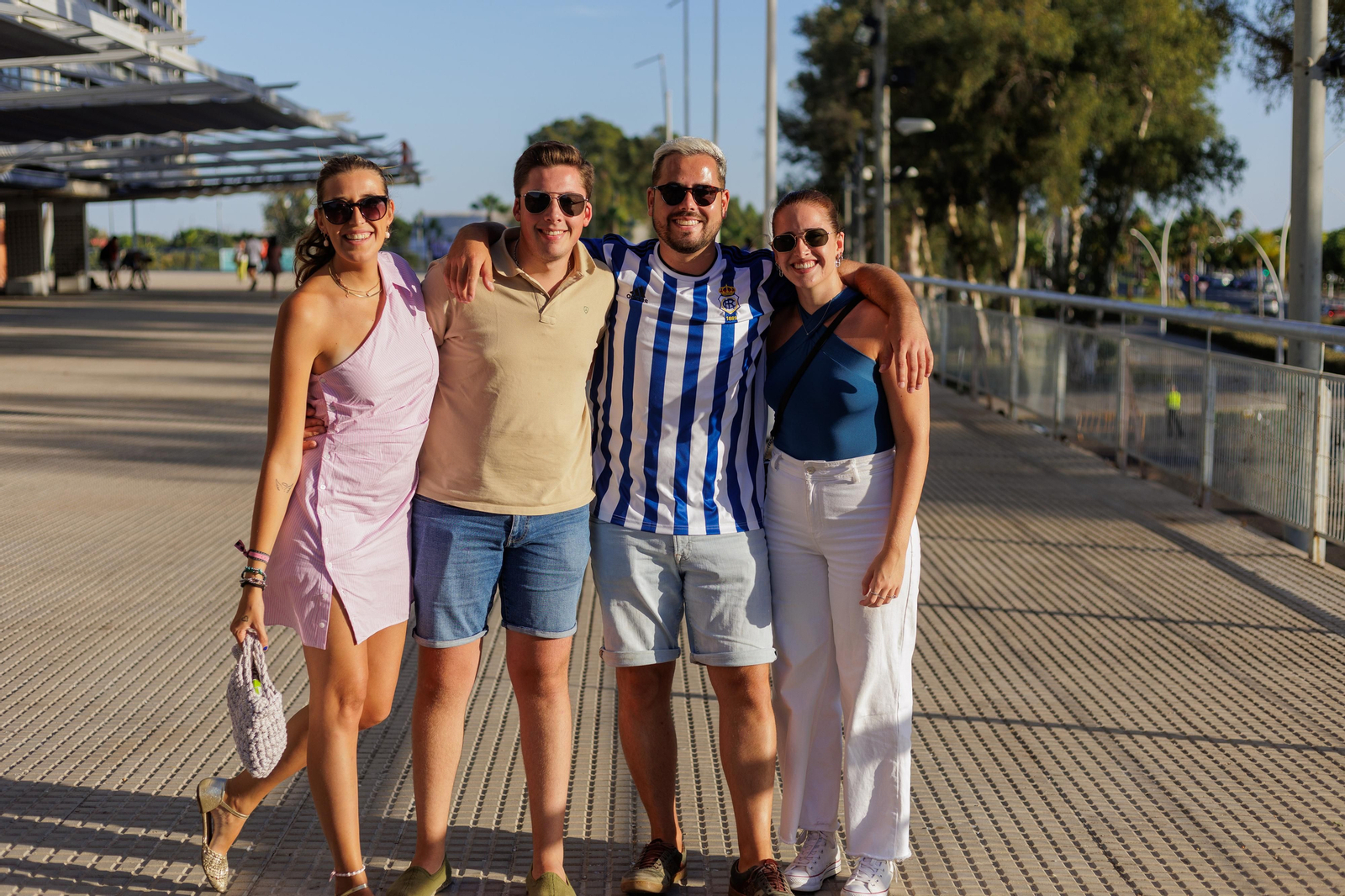 Las imágenes del ambiente en el Recreativo de Huelva-Intercity