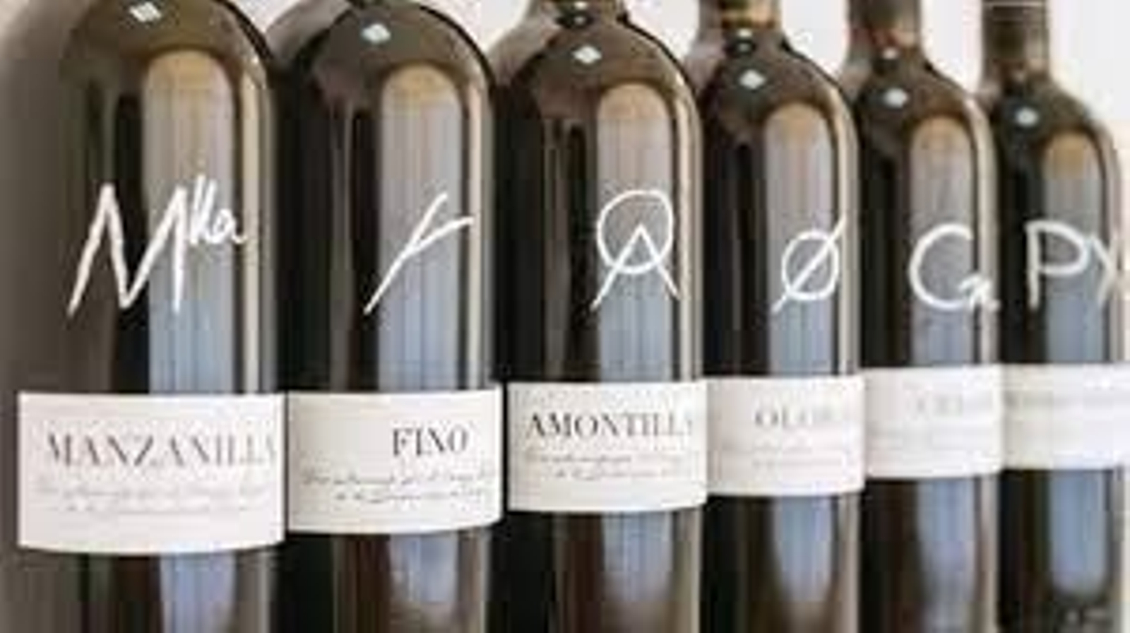 La gama de vinos de Jerez para la promoción genérica del Consejo Regulador.