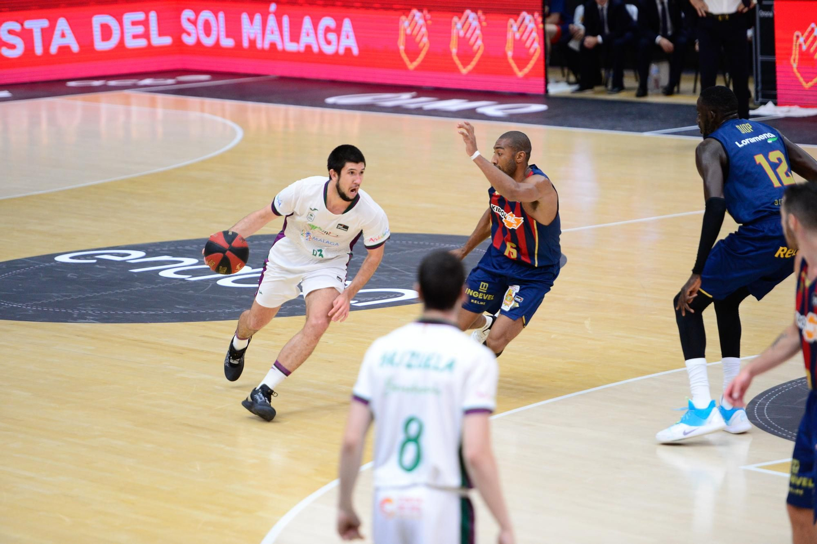 El Baskonia-Unicaja, en fotos