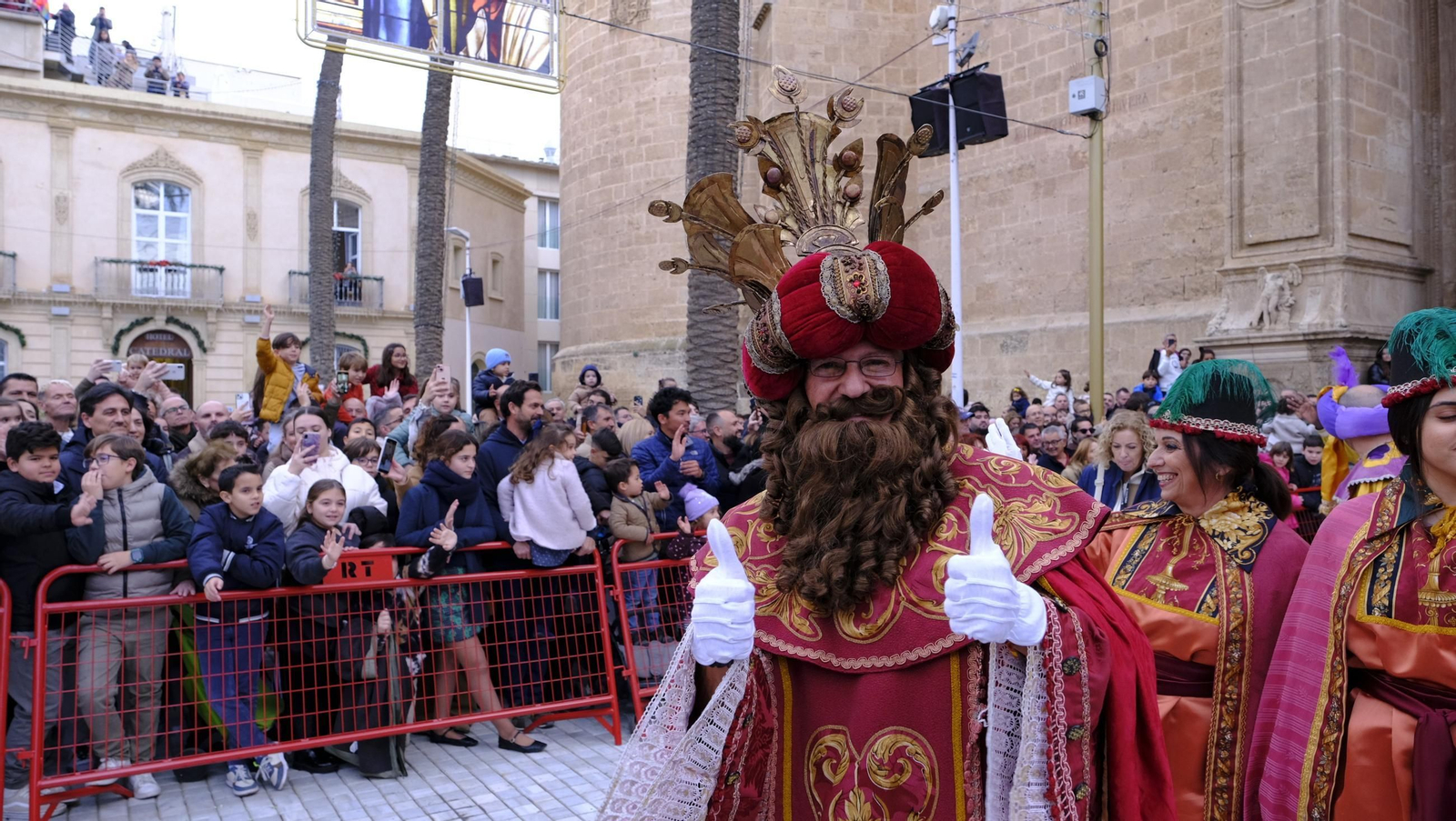 La Cabalgata de Reyes Magos de Almería, en imágenes