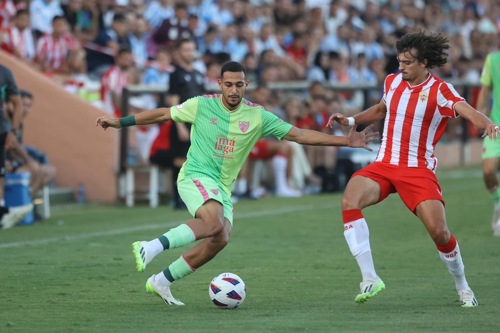 El Málaga-Almería, en imágenes