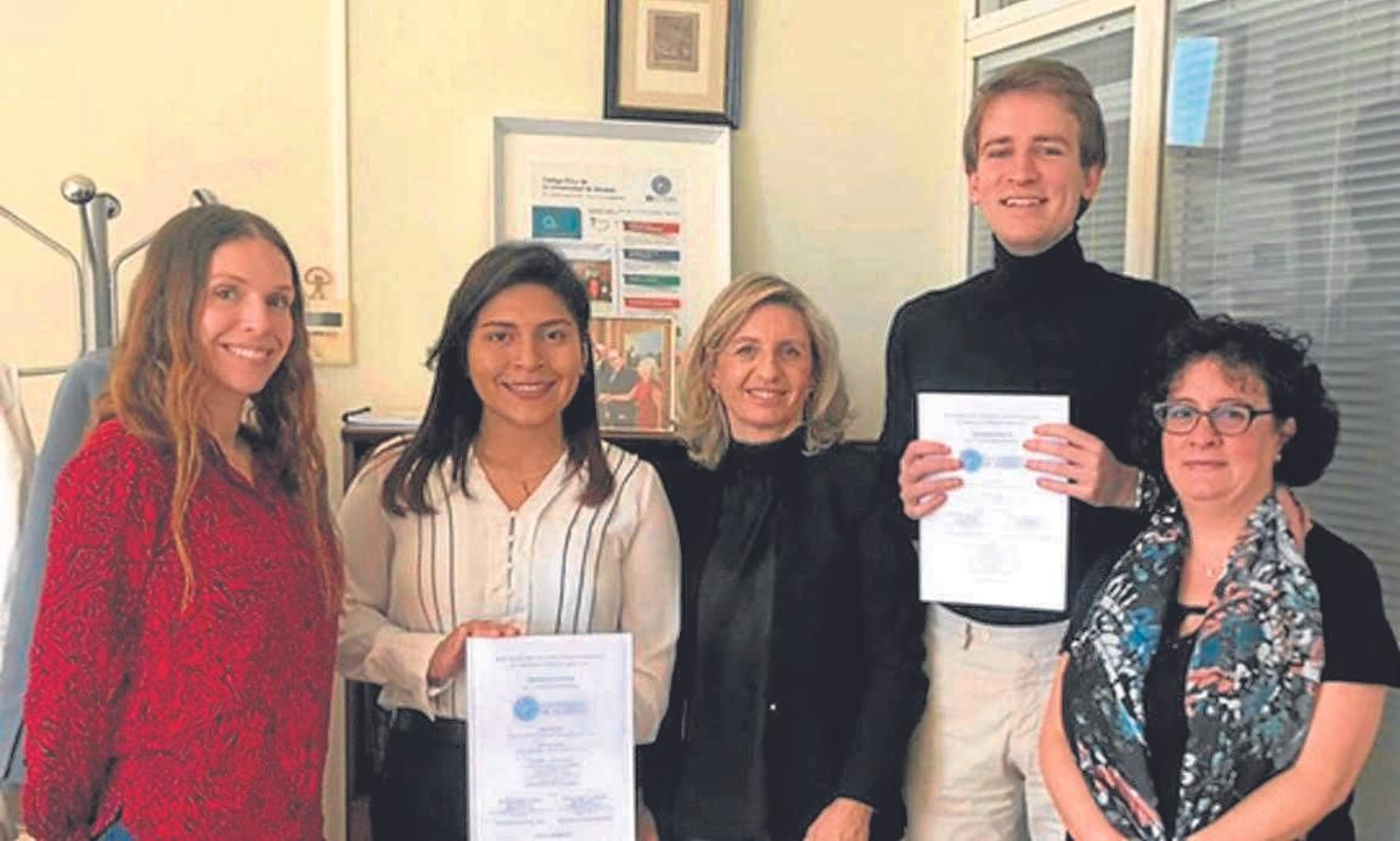 Participantes de la Universidad de Almería en la competición Moot Madrid