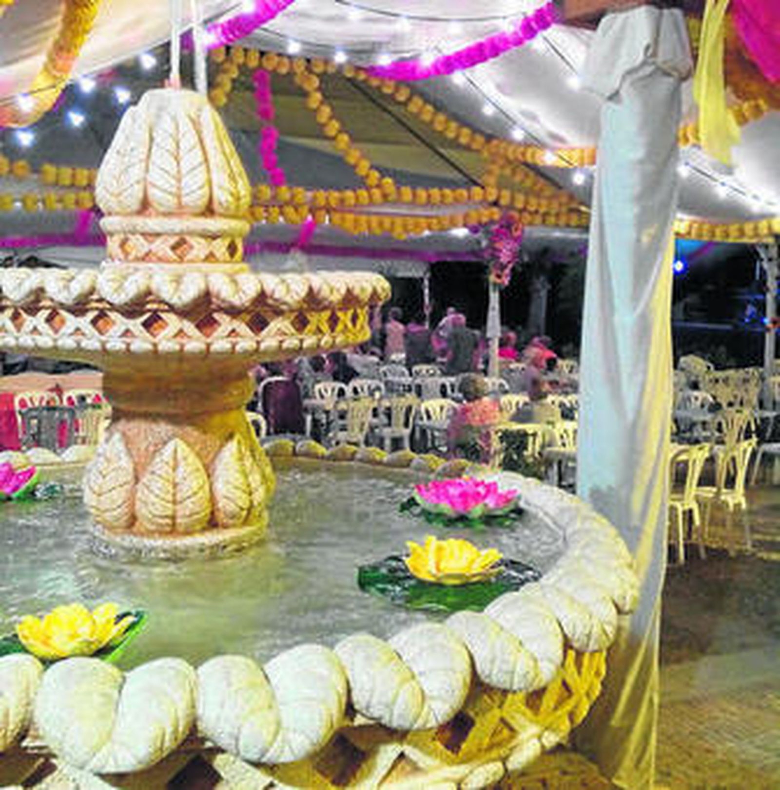 Imagen de la Caseta Municipal en el Recinto Ferial.