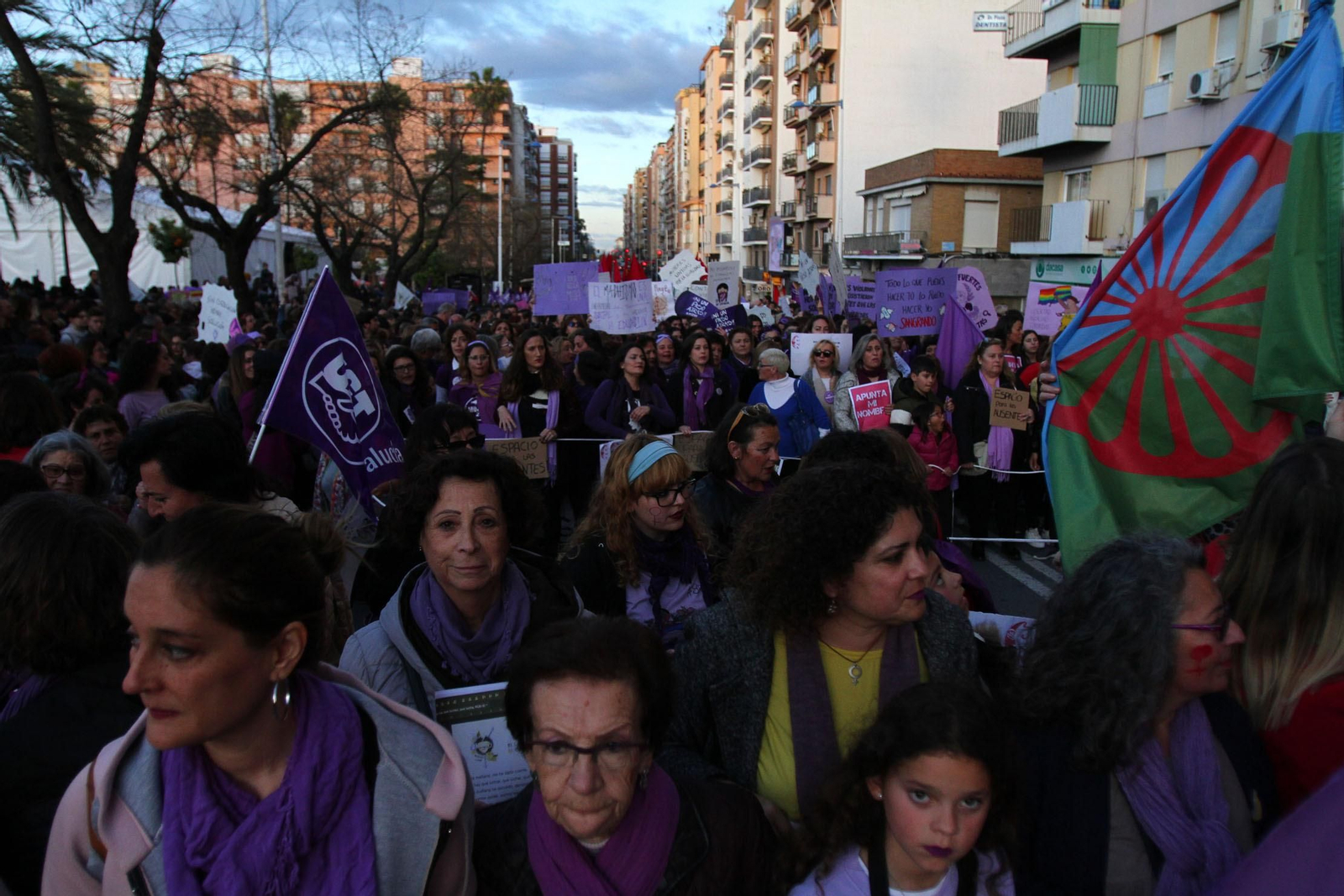 Imágenes de la Manifestación del día Internacional de la Mujer