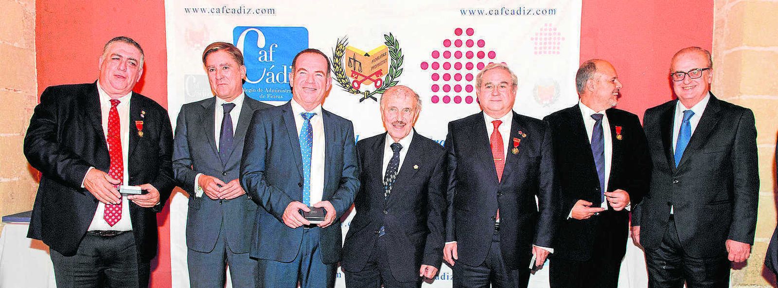 Francisco Gil Rojas, Manuel Estrella Ruiz, Antonio Mera Marín, Francisco Liñán López, Rafael Trujillo Marlasca, Ramón Rodríguez de Trujillo Guijosa y Antonio  Marín Fernández