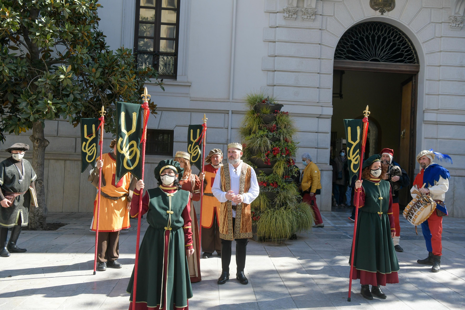 El hermanamiento de Santa Fe y Granada, en imágenes
