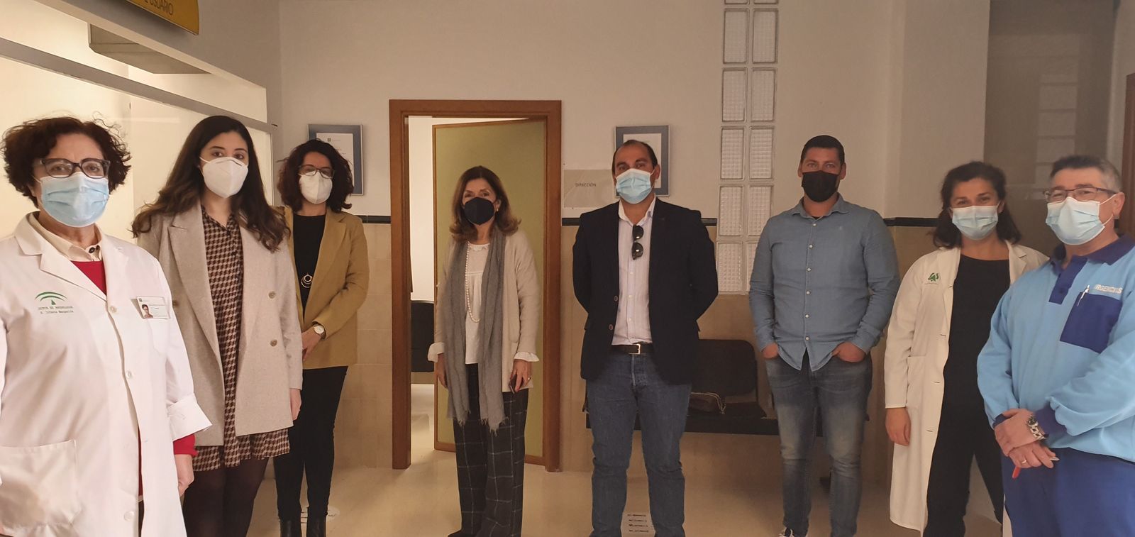 Visita de María Jesús Botella a Castro del Río.