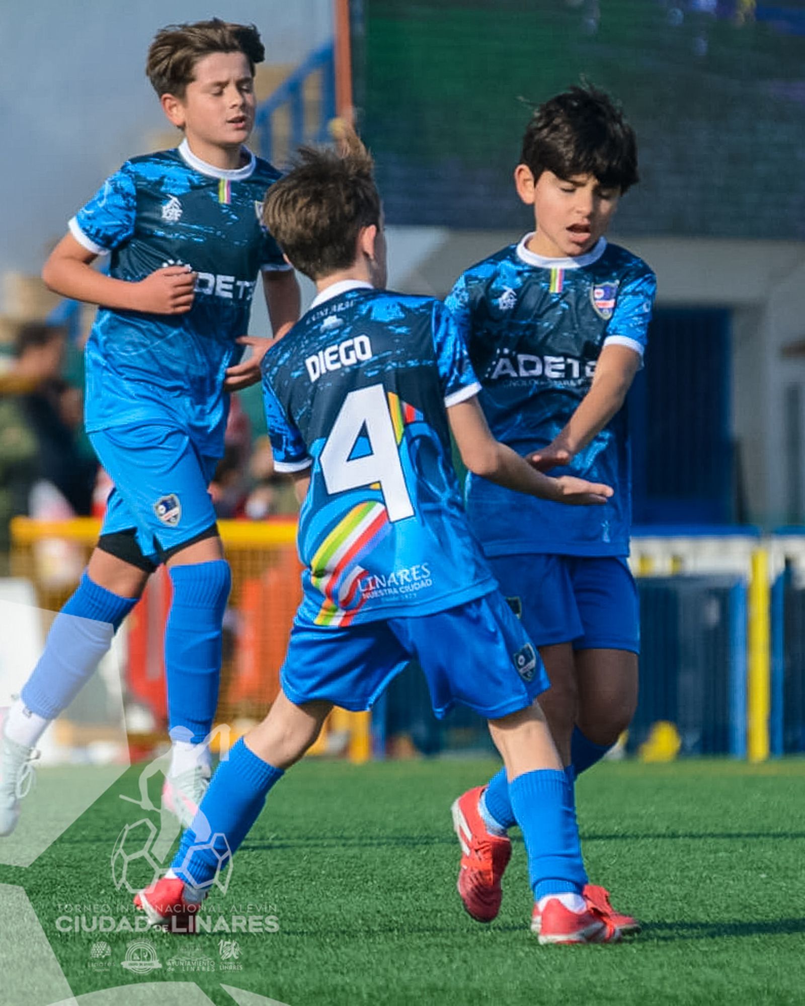 En imágenes: el RCD Espanyol, campeón del IV Torneo Internacional de Fútbol Alevín 'Ciudad de Linares'