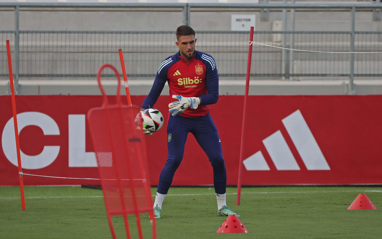 Fotos del entrenamiento de la selección española sub-21 en La Línea