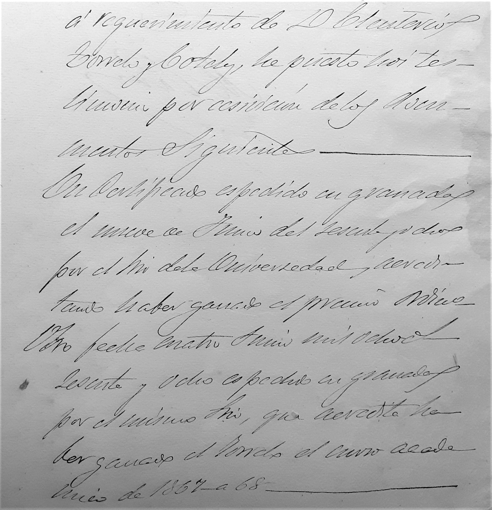 El algecireño Torrelo, premio académico en Granada.